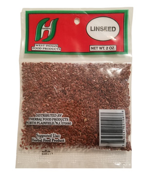LINSEED Flaxseed Common Flax Linum Usitatissimum Herbal Superfood Products 2 oz