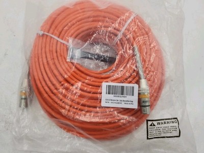 NEW Kxable XLR TO XLR Microphone Cable. 200 Ft. Orange