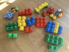 LEGO Primo Duplo 52 Teile Raupe Flugzeug Käfer sehr guter Zustand Rarität rar