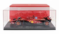 Burago 1/18 Ferrari F1 SF24 Leclerc Monza Gp 2024 Vitrine Statisches Modell