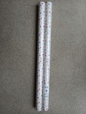 NEW 2 X CATH KIDSTON  GIFT WRAP WRAPPING PAPER ROLLS 3M X 70CM FLORAL DITSY