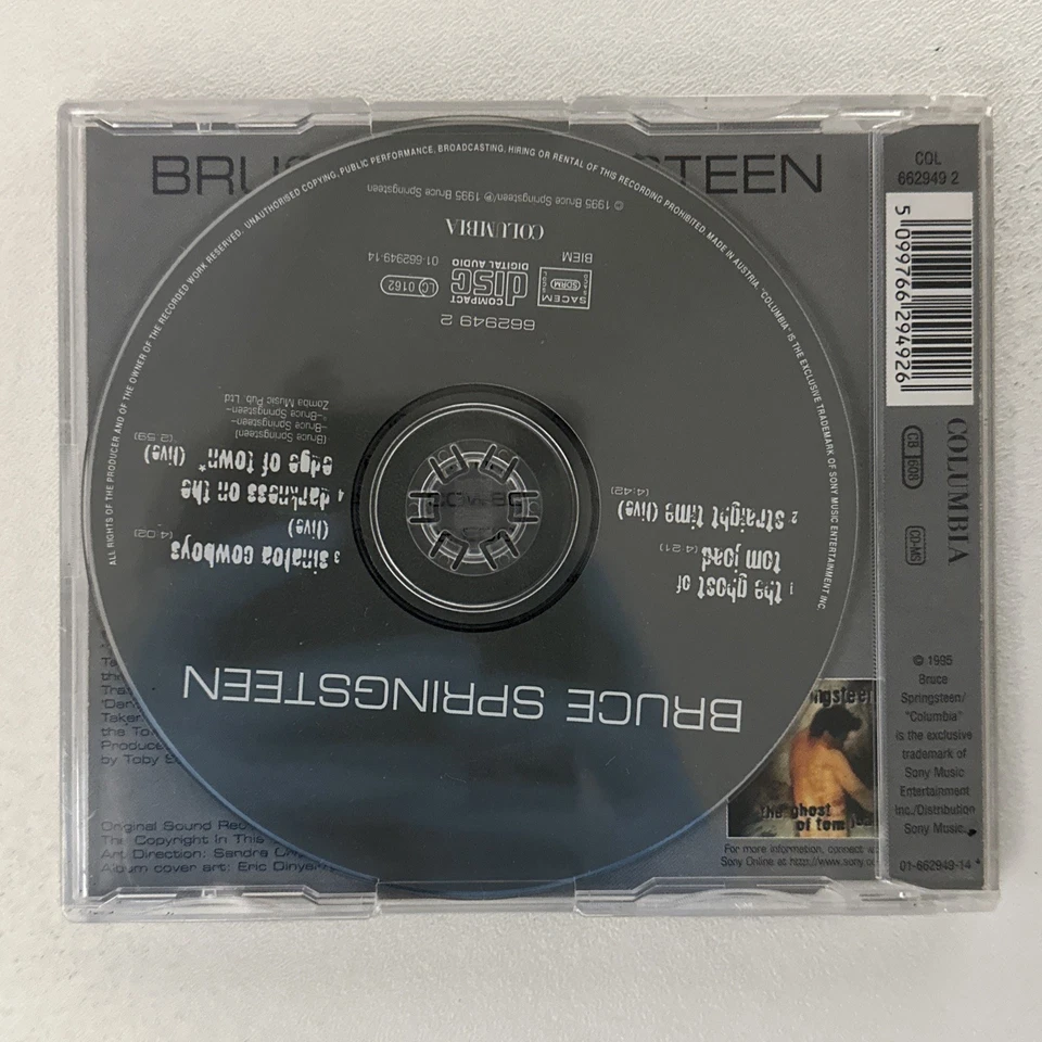 Bruce Springsteen - The Ghost Of Tom Joad CD IMPORT NEW SEALED MINT - Image 2 of 4
