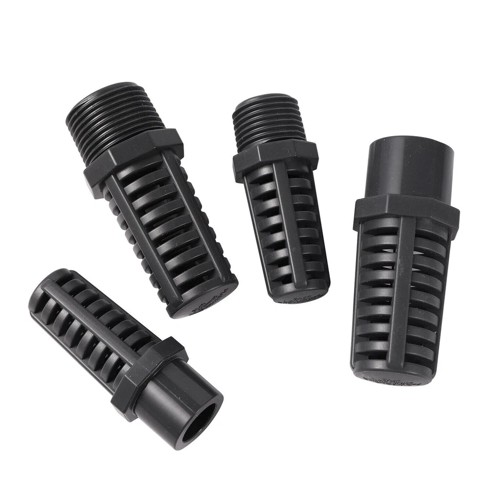 PVC INLET PIPE STRAINER 20 25 32 40 50mm 1/2" 3/4" AQUARIUM POND FILTER OVERFLOW - Image 3 of 4