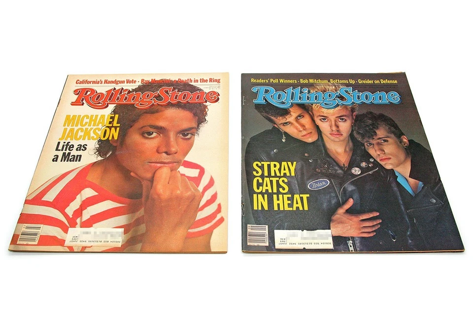 Lot of 1983 (Incomplete) Various "Rolling Stone" Magazines (22), Straight Arrow Foto 3 de 4