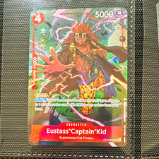 Bandai Eustass "Captain" Kid OP14-014 Holo Special Character 5000 Power EN