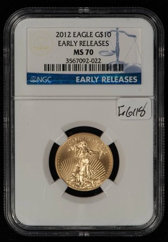 2012 American Gold Eagle 1/4 oz — photo from the most recent tracked eBay sale