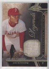 2015 Topps Tier One Legends Relics 26/99 Jim Bunning #TORL-JB HOF 0l2
