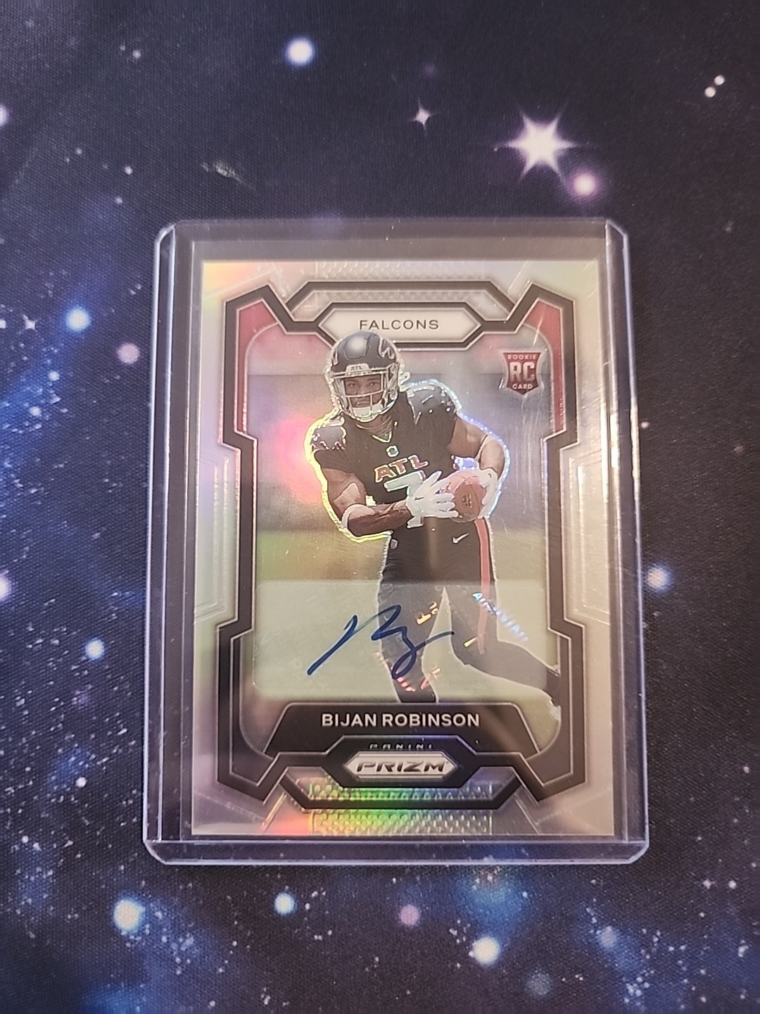 2023 Panini Prizm Bijan Robinson #305 Silver Prizm Autographs (AU, RC)