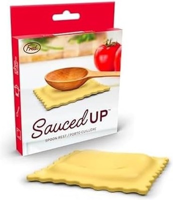 Sauced Up Ravioli Löffel Rest - Silikon Küchenutensilien Halter