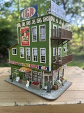 HO Scale Bar Mills Booty Corner Kit Built Up And Weathered