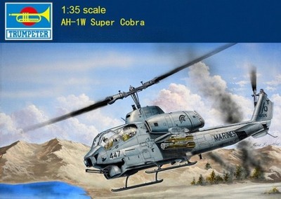 Trumpeter 05116 1/35 AH-1W Super Cobra  Aircraft Assembly Model Kit