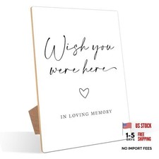 Wish You Were Here Wedding Wish You Were Here Wedding Memorial Sign, 10