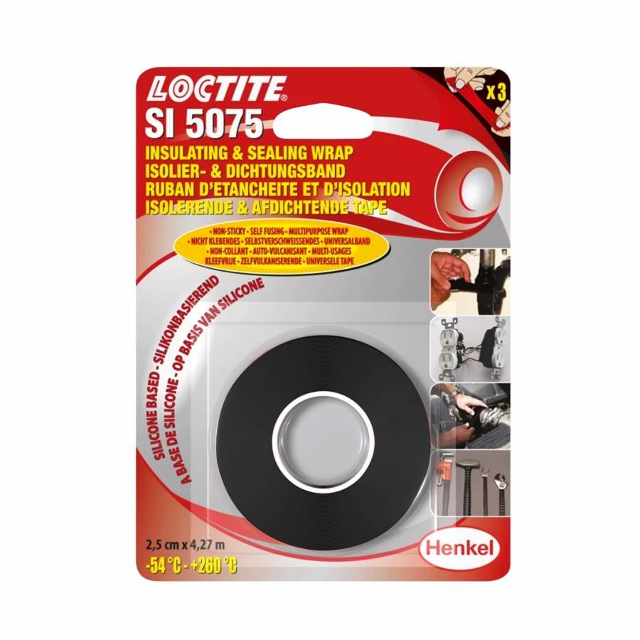 Ruban d'étanchéité Loctite SI 5075 pour stopper les fuites de canalisation sous pression