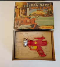 DAN DARE COSMIC SPACE RAY GUN TRI BEAM ENGLAND UK PALITOY ORIG BOX MINT 1953