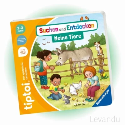 RAVENSBURGER tiptoi® Buch - Suchen und Entdecken: Meine Tiere - NEU