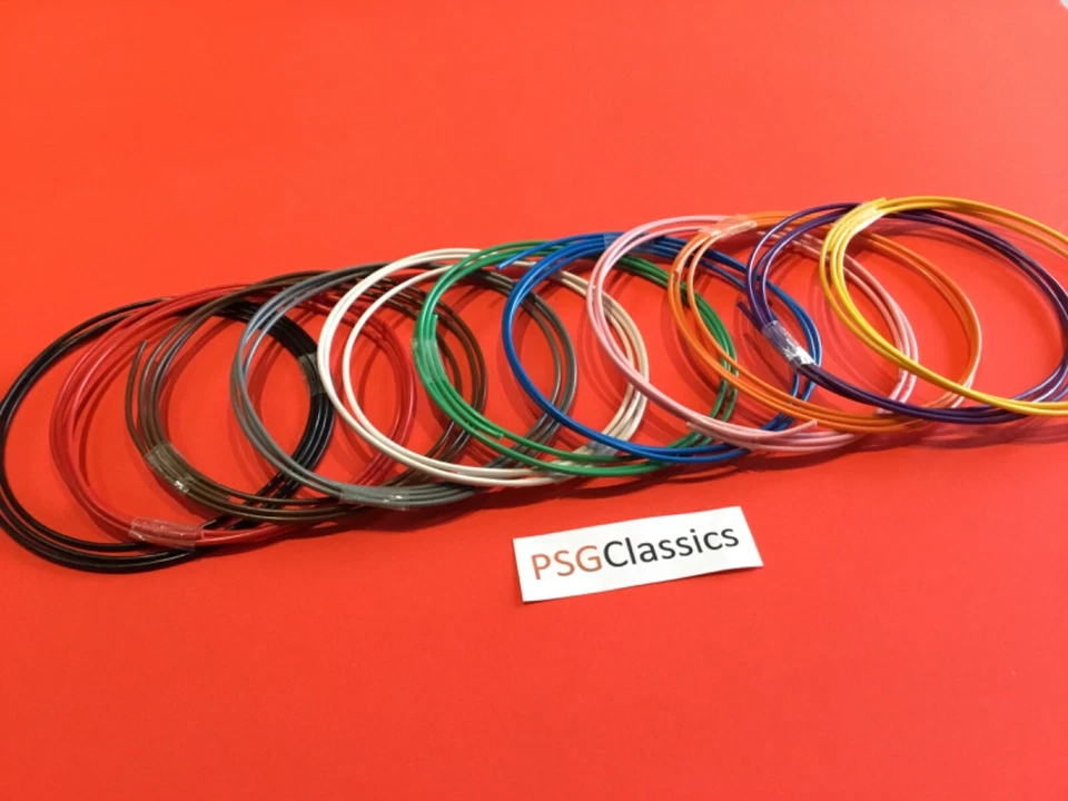 Cableado eléctrico múltiple 11x 2m 1,00mm Norton International Modelo 40 Foto 2 de 4