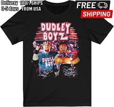 Hot Dudley Boyz Black Short Sleeve Cotton Size S-4XL T-Shirt PP397