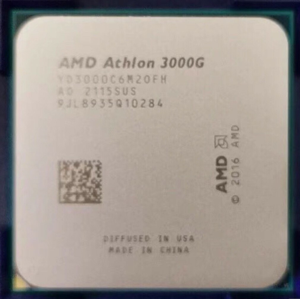 AMD Athlon 3000G BOX Socket AM4対応 Amazon.com: AMD Athlon 3000G 2-Core, 4-Thread Unlocked