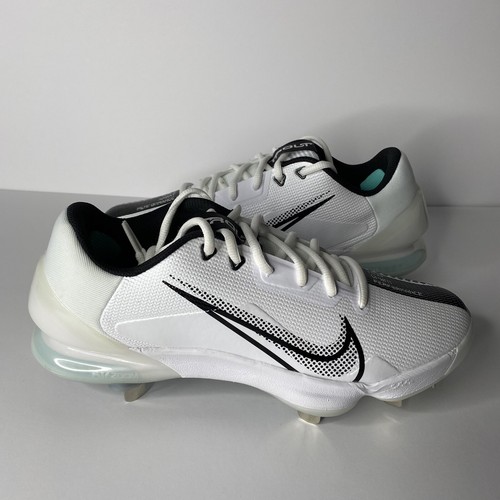 NEW Men's Size 8 Nike Force Trout 7 Pro Baseball Cleats White Black CQ7224 101 - Picture 5 of 9