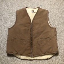 Carhartt Vintage 6SV Sherpa Lined Duck Canvas Vest - XL