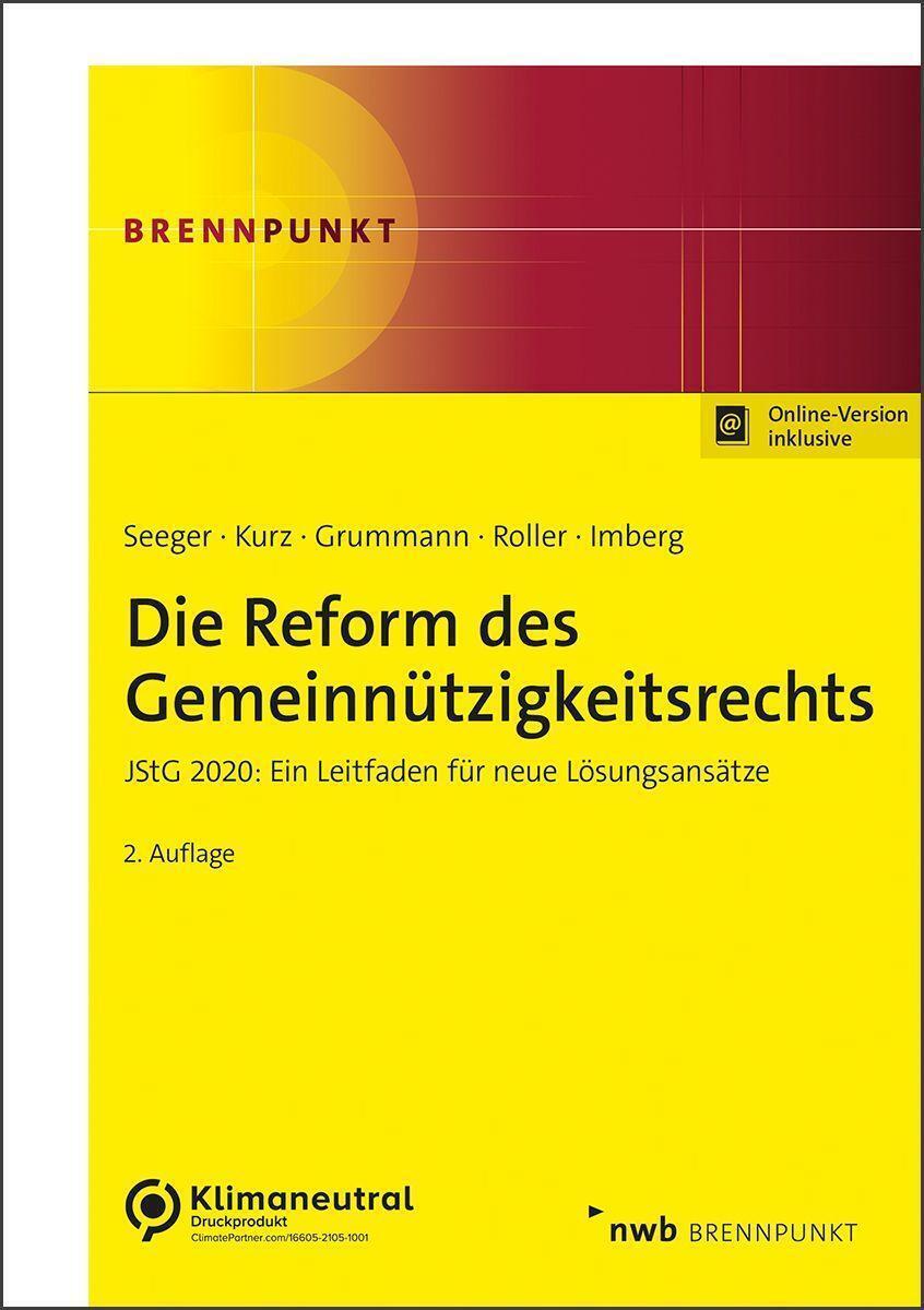 Thumbnail - Die Reform Des Gemeinnützigkeitsrechts | Andreas Seeger (u. A.) |