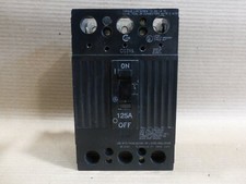 GE THQD32125 3 Pole 125 Amp 240V Silk Screen Circuit Breaker