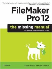Filemaker Pro 12: The Missing Manual-New-Free Ship