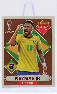 Panini Neymar Jr Legend Bronze Sticker Qatar 2022 in Nordrhein-Westfalen -  Herdecke