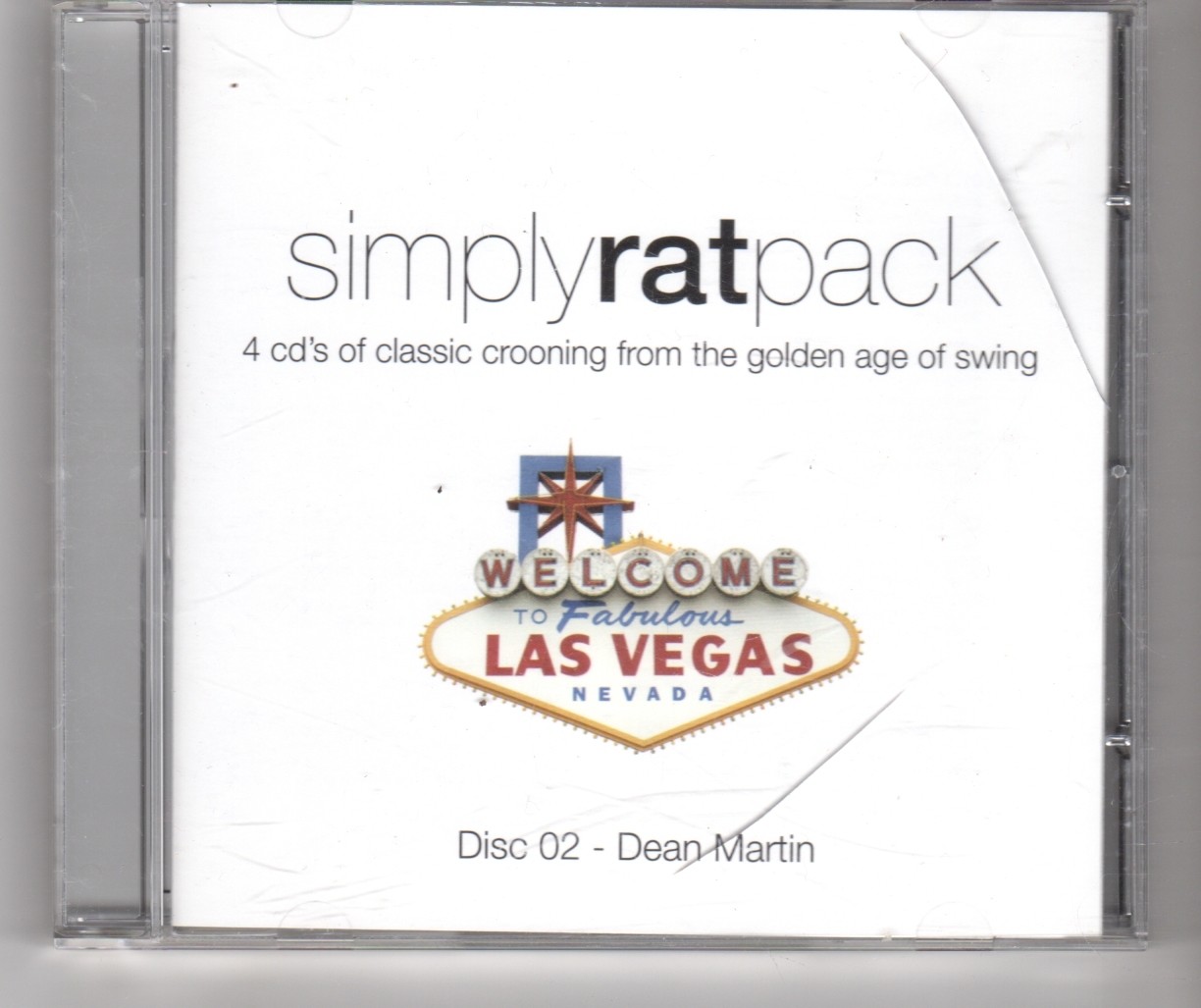 (HN144) Simply Rat Pack, Disc 2 only - Dean Martin - 2006 CD