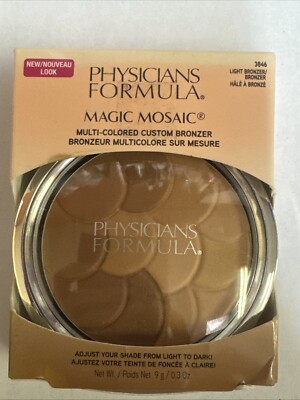Physicians Formula Magic Mosaic Multi-Colored Custom Bronzer, 3846 Light Bronzer