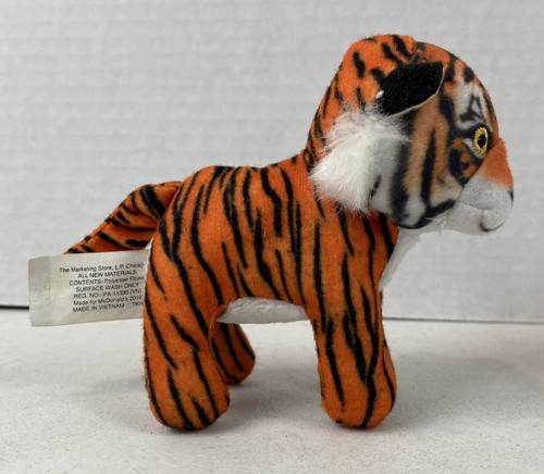 National Geographic Kids Bengal Tiger Mini 3" Plush Toy USED McDonalds CLEAN - Picture 2 of 6