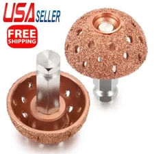 38mm Tire Grinding Head Rasp 2Pc Buffer Ball Tyre Repair Hand Tool Buffing Wheel