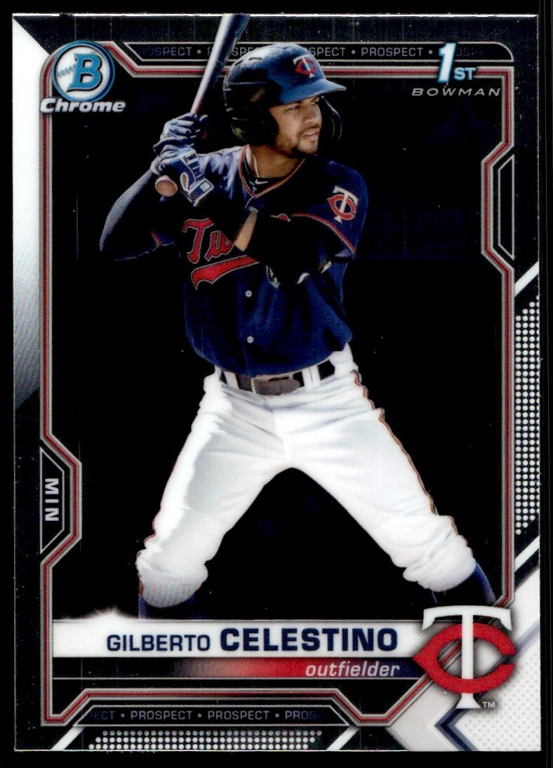 2021 Bowman Chrome Prospects Gilberto Celestino Minnesota Twins #BCP-232