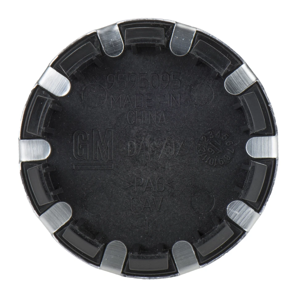 NOVO GENUÍNO Cubo de Roda Tampa Central Cromada com Gravata Borboleta Dourada 12-19 Chevrolet 22863942 - Imagem 3 de 4