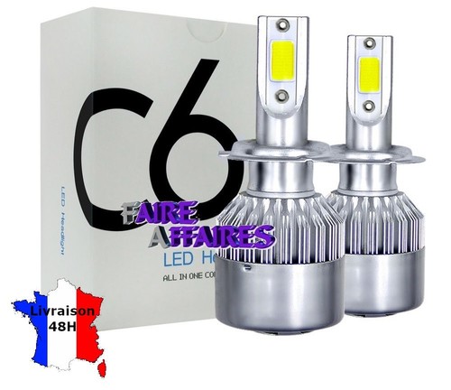 Kit 2 Bombillas LED Canbus H1 72w 6000k Puro Faro Luces De Cruce | eBay