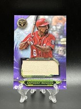 2019 Topps Triple Threads Anthony Rendon Amethyst Jumbo Bat Relic Card #’D 18/27