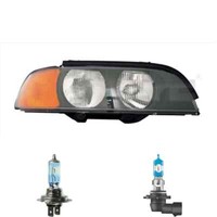 Scheinwerfer Links Gelb H7/HB3 FüR BMW 5Er E39 Inkl. Osram Lampen