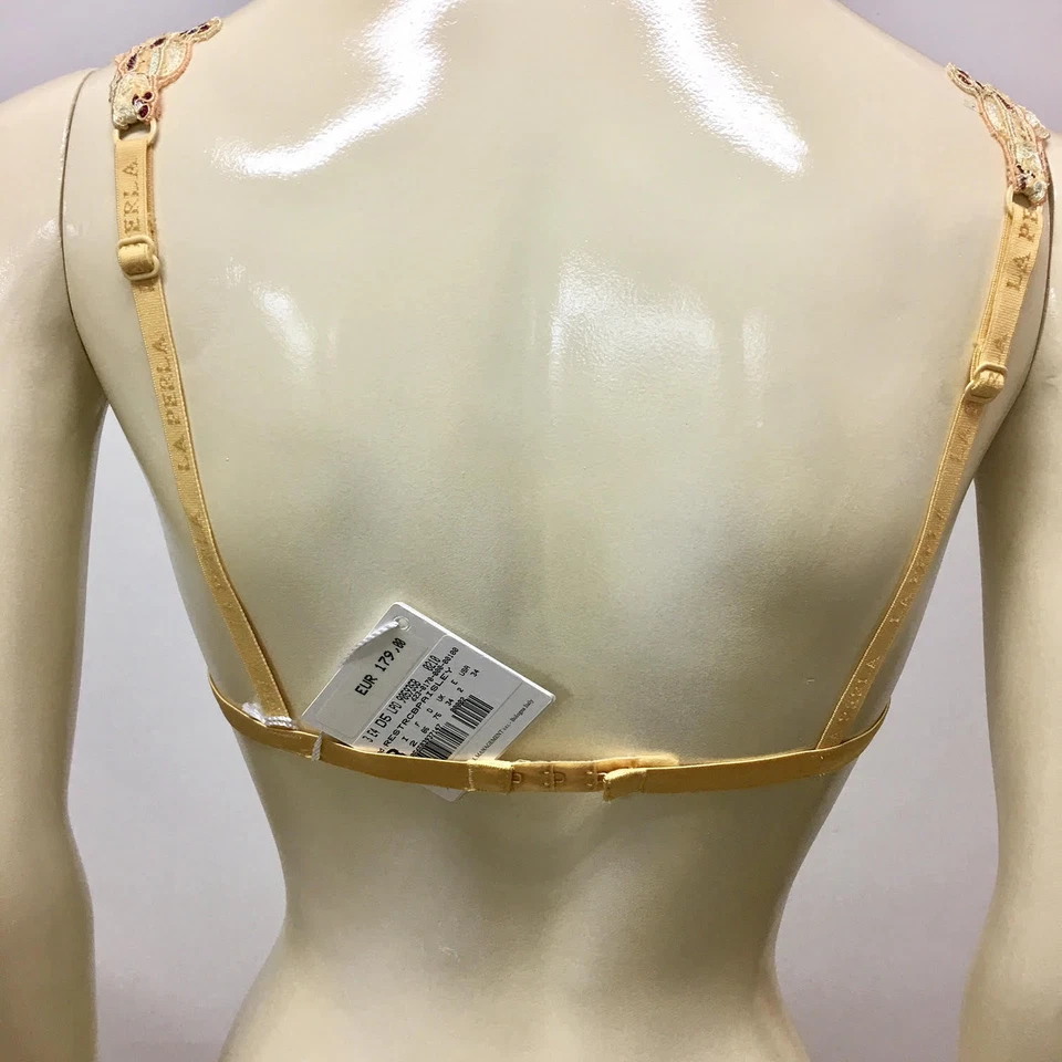 Sujetador LA PERLA Gold Paisley 935 * 32B * Precio de venta sugerido por el fabricante 210 USD Foto 4 de 4