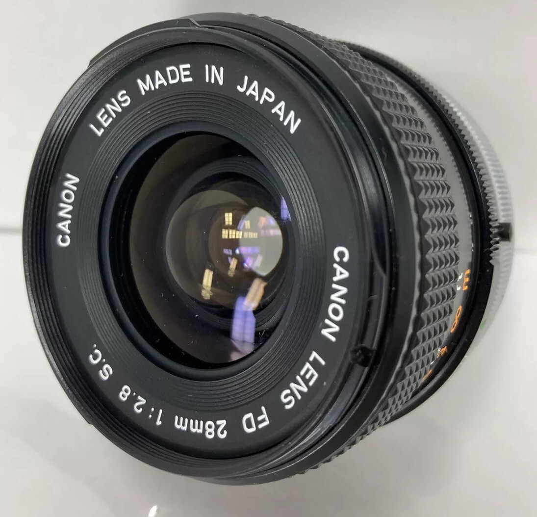 極美品】動作◎ キャノン FD 28mm F2.8 S.C 74150 極美品】動作