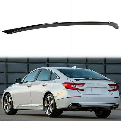 FITS 2018-2022 HONDA ACCORD 10TH GEN BLACK REAR TRUNK SPOILER LID WING NEW