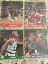Basketball Greats 8 x 10 Vintage Photos Bird Wilkins Johnson Thomas