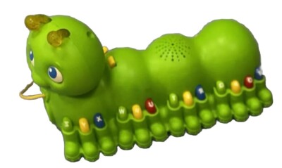 Leap Frog Alphabet Pal Caterpillar Green Learning Modes 2007 19106  Working
