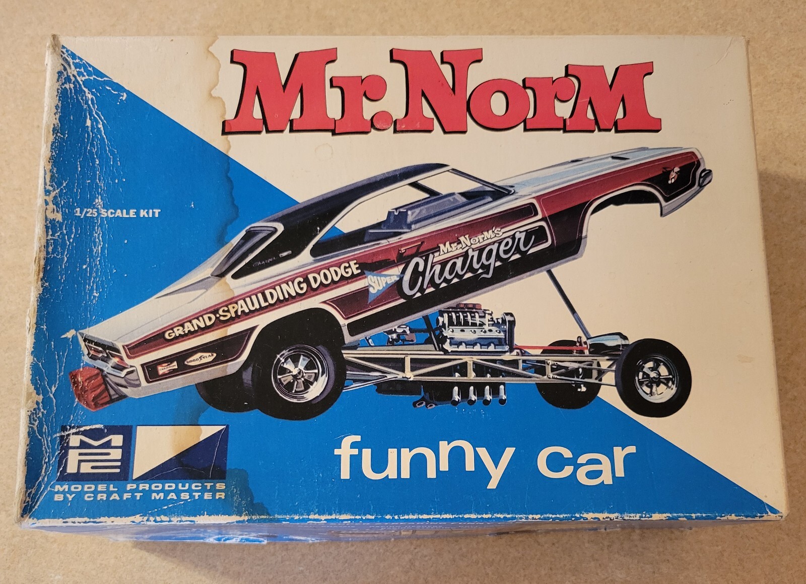 VINTAGE FUNNY CAR MODEL KITS