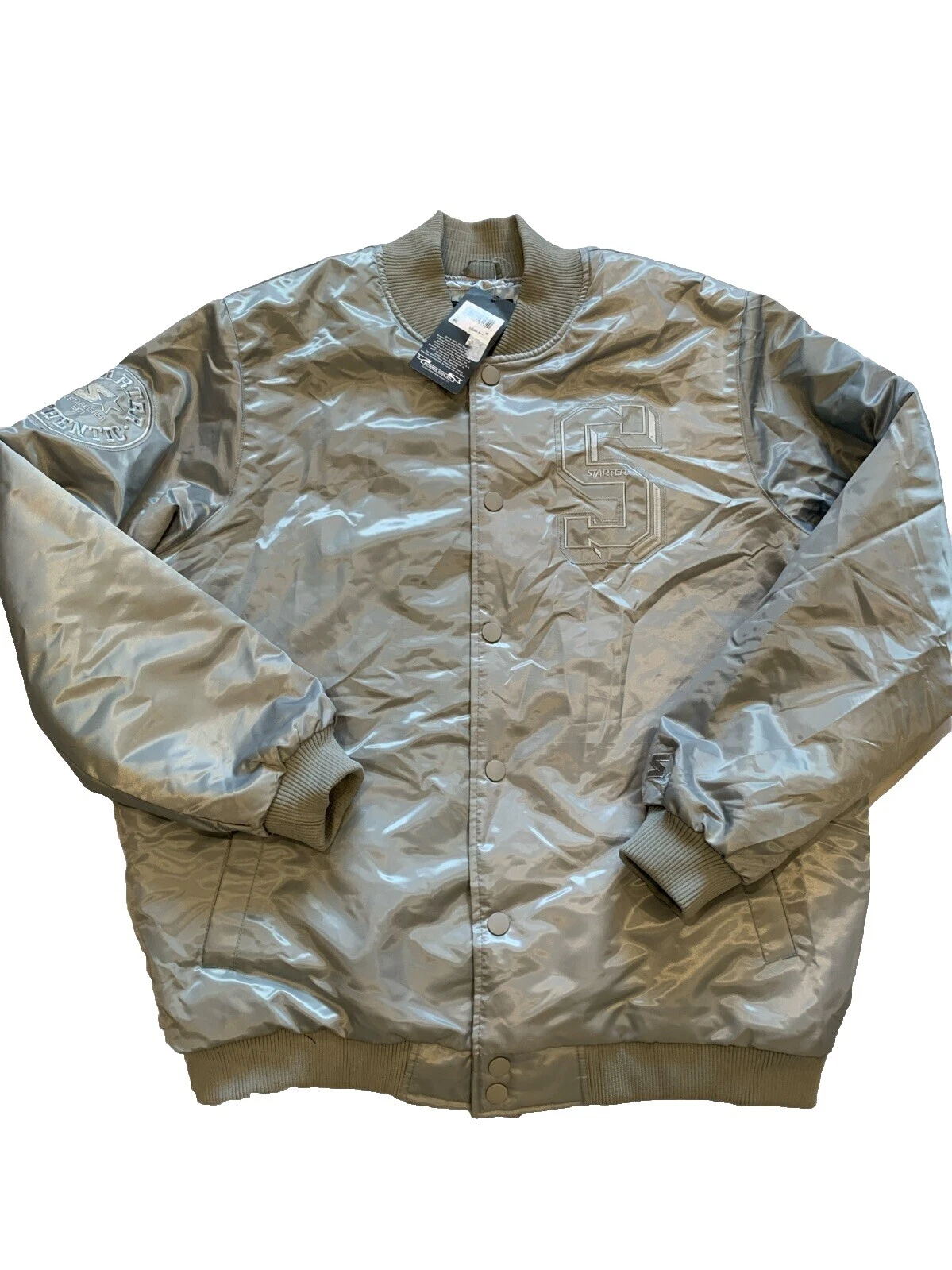 Starter sólido abrigos, chaquetas y chalecos para hombres