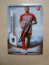 Vincenzo Grifo autograph signed TC Topps Chrome "SC Freiburg"