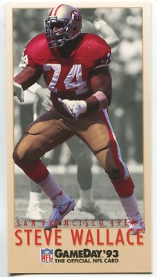 DEAD STOCK NFL 90s 当時物　49ers　スティーグヤング　額 1990 SAMPLE MINI POSTER STEVE YOUNG SAN FRANCISCO 49ERS