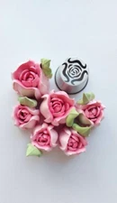 Nozzle confectionery Tulip for marshmallow. Diameter 5 cm (russian tulip)