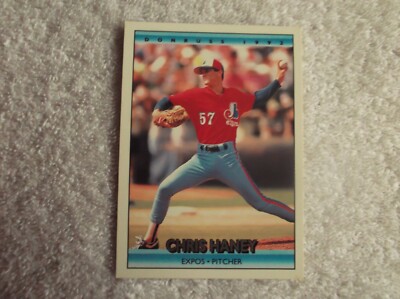 Donruss 1992 / MLB ''CHRIS HANEY'' #291 Montreal Expos Trading Card n28