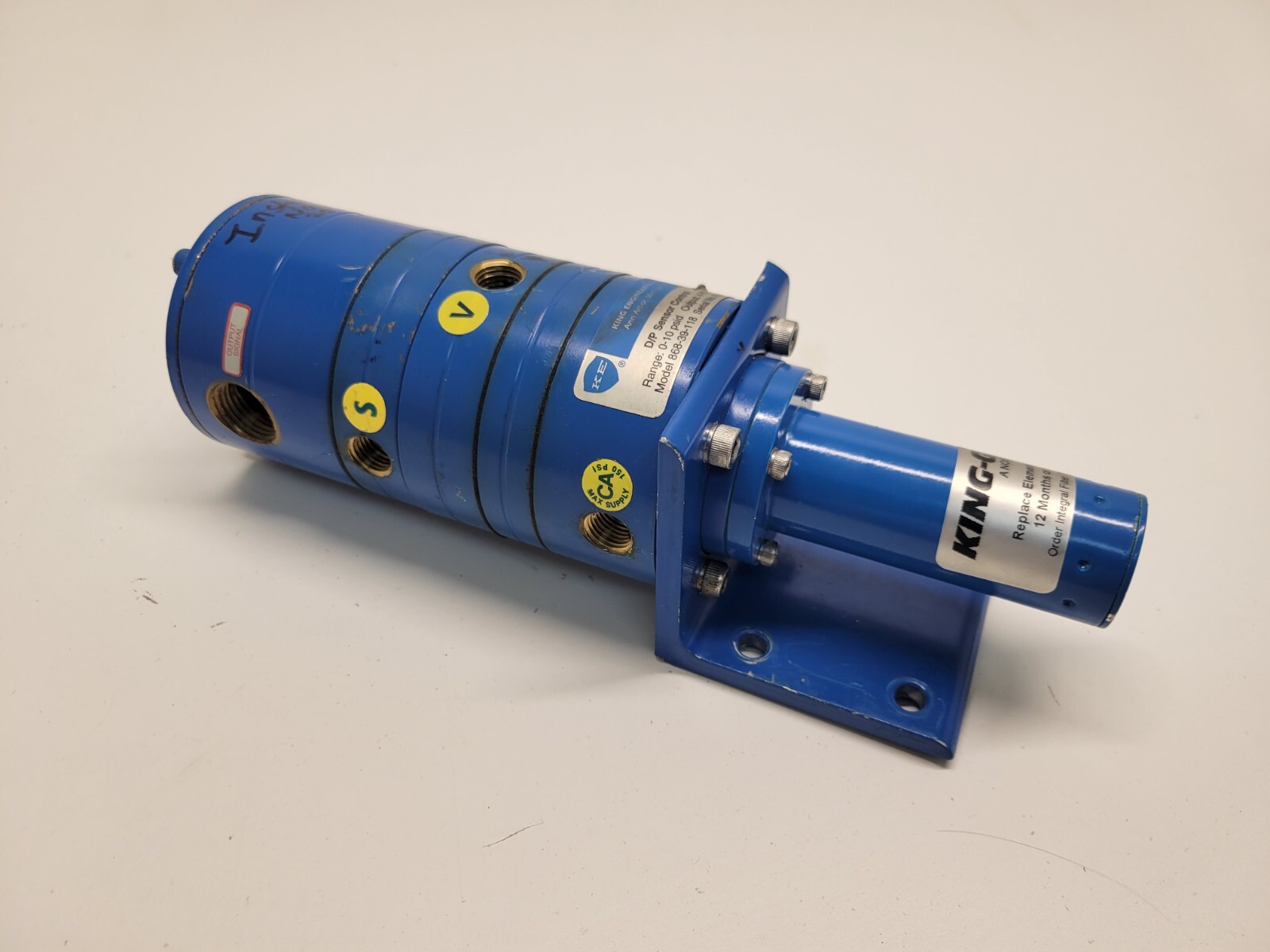 GOOD USED! KING ENGINEERING D/P SENSOR CONTROL 868-39-118