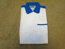 Vintage 1960s The 300 BOWLER Rockabilly Rayon Bowling Shirt Women's 30 Deadstock